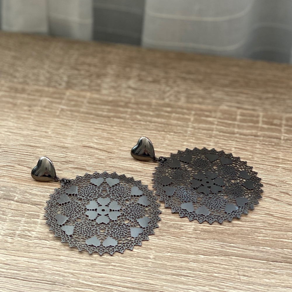 Betsey Johnson Metal Earrings